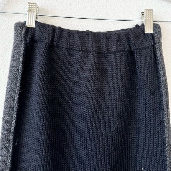 Joseph Tricot Wool Knit Sweater Skirt in Black Size Small - Picture 3 of 7